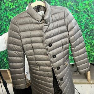 Moncler Gray Puffer Coat